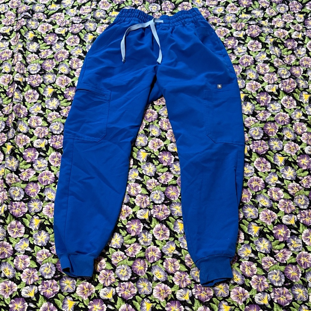Figs Brand Women’s Royal Blue Jogger Scrub Pants